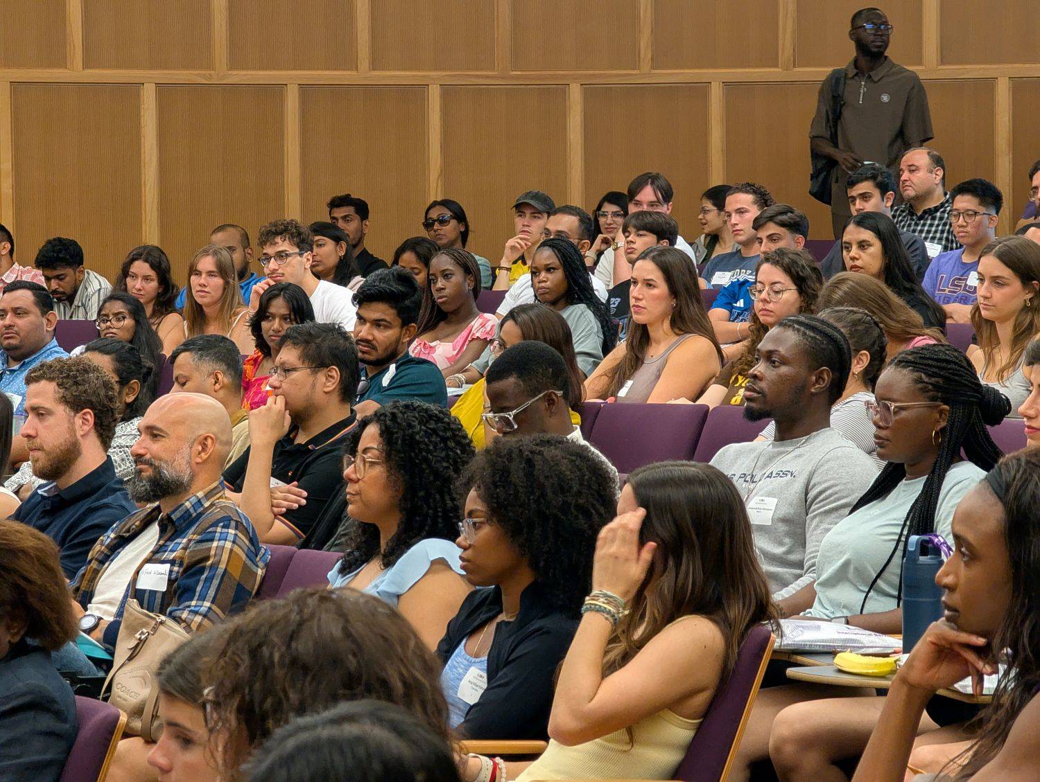 a group of student sitting