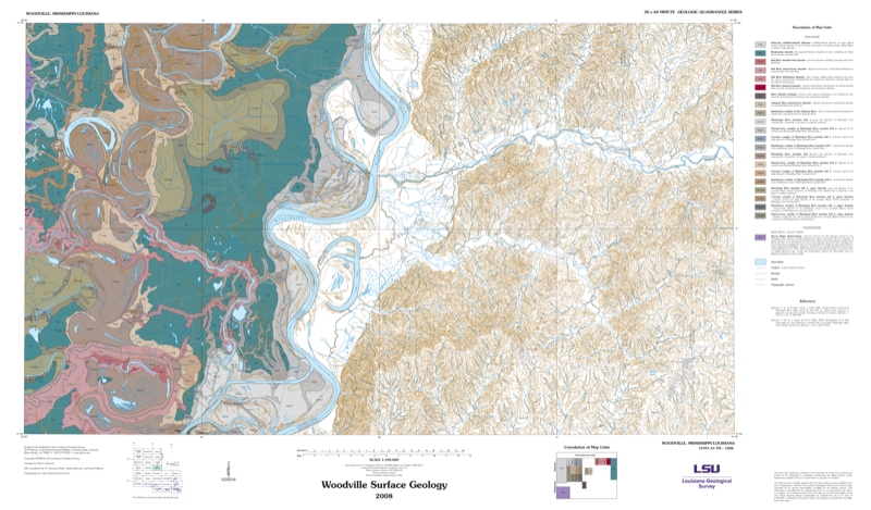 Woodville Surface Geology