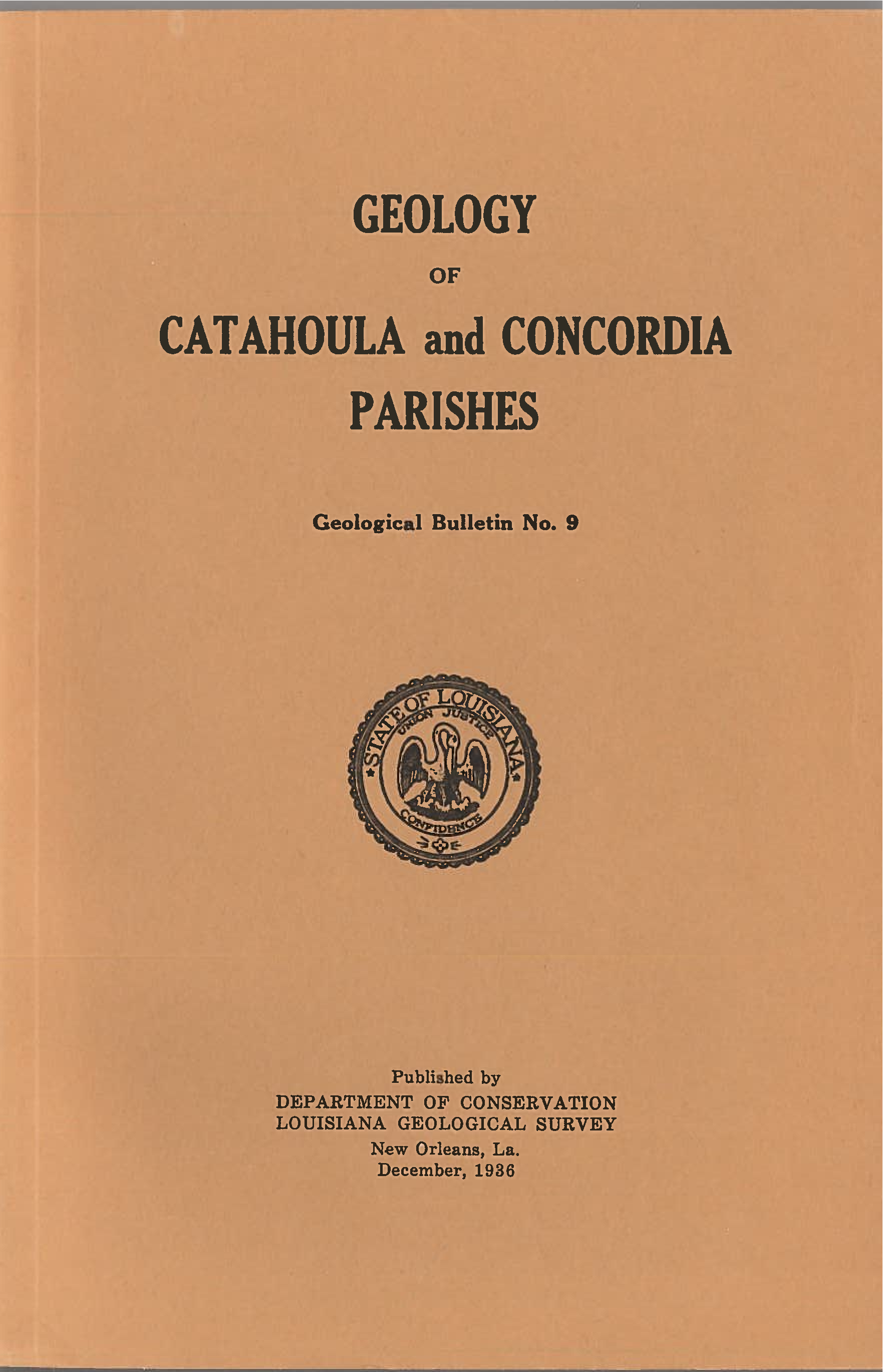 Geology of Catahoula and Concordia Parishes Geology of Catahoula and Concordia Parishes
