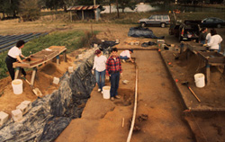 archaeology excavation