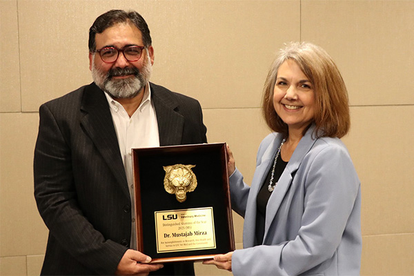 Dr. Mustajab Mirza and Dr. Tammy Dugas