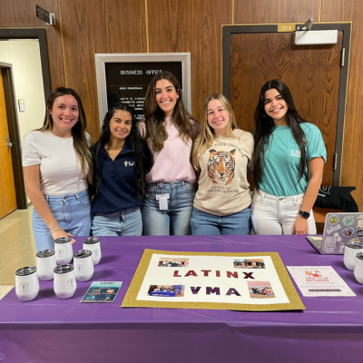 Club members at Admitted Students Day